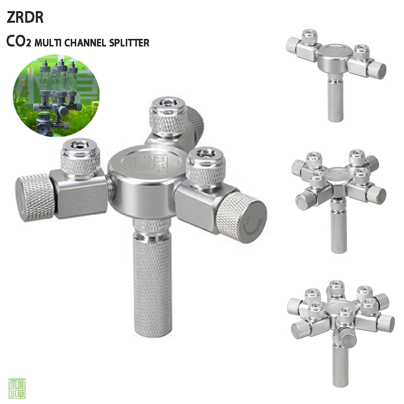 Aquarium Fish And Supplies - Rozdzielacz CO2 do akwarium, regulator CO2,