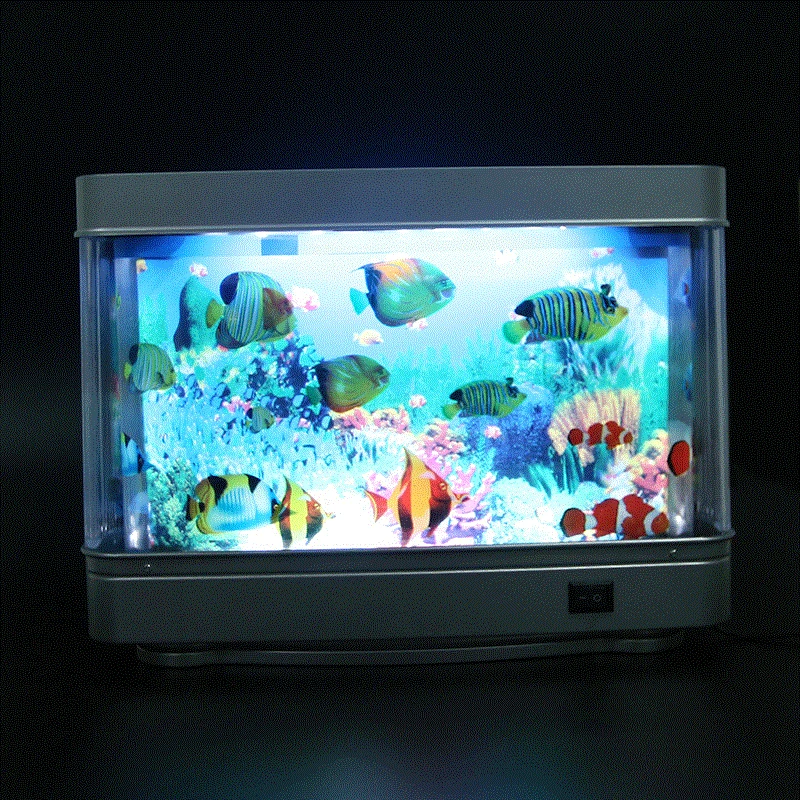 Aquarium Fish Dolphin - Dynamiczna wirtualna lampa LED do akwarium