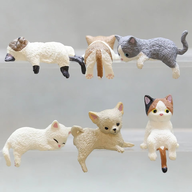 Aquarium Fish Cartoon - 1Pc Cute Cartoon Cat PVC Home