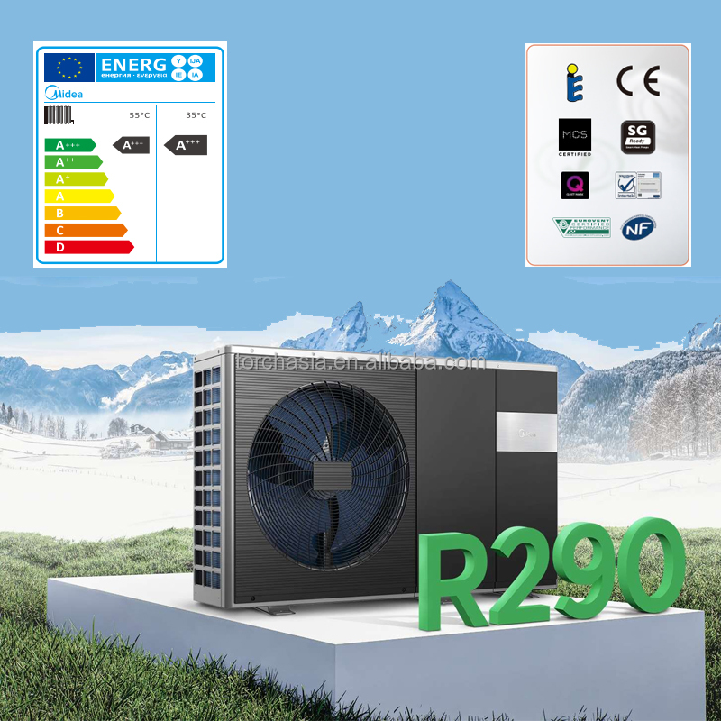 Air Pump Silent - Pompa ciepła elektryczna Midea R290 Monoblok