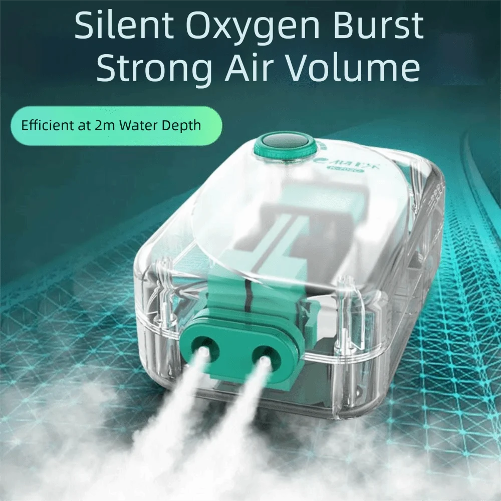 Air Pump Silent - Ultra Cicha Pompka Powietrza do Akwarium