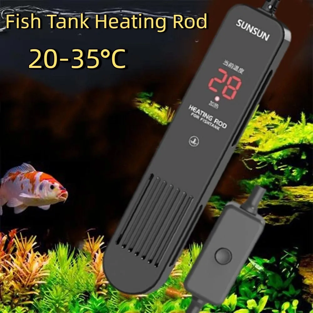 Aquarium Fish Cold Water - Wyświetlacz LCD 20-35 ° Cyfrowy grzałka