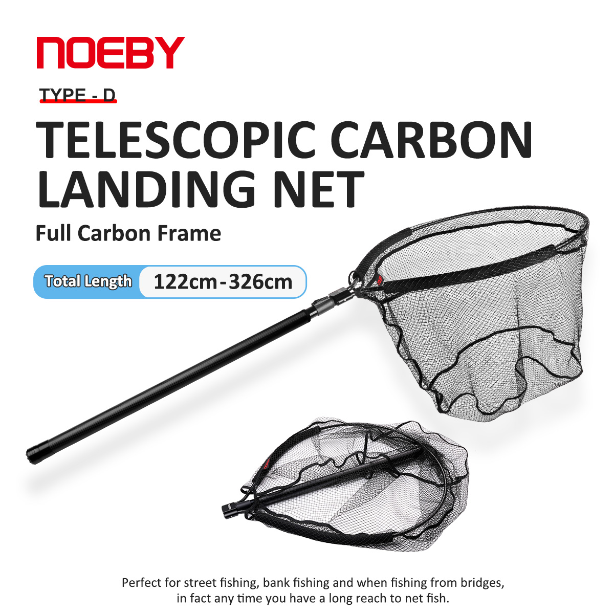 Siatka do podbierania ryb NOEB – Fish Net Handle recenzja i cena