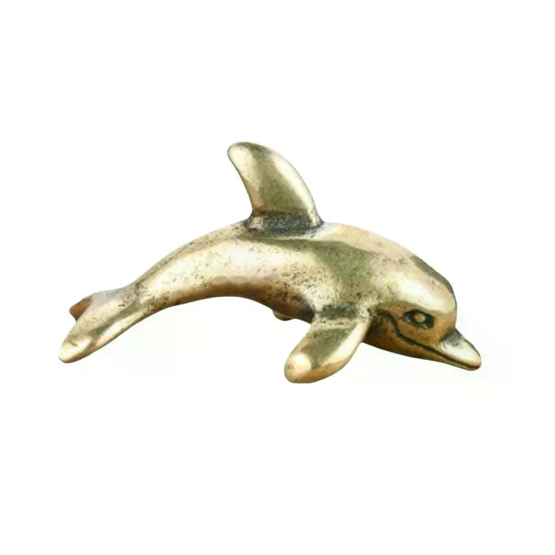 Mosiężna figurka delfina w sty – Aquarium Fish Dolphin recenzja i cena
