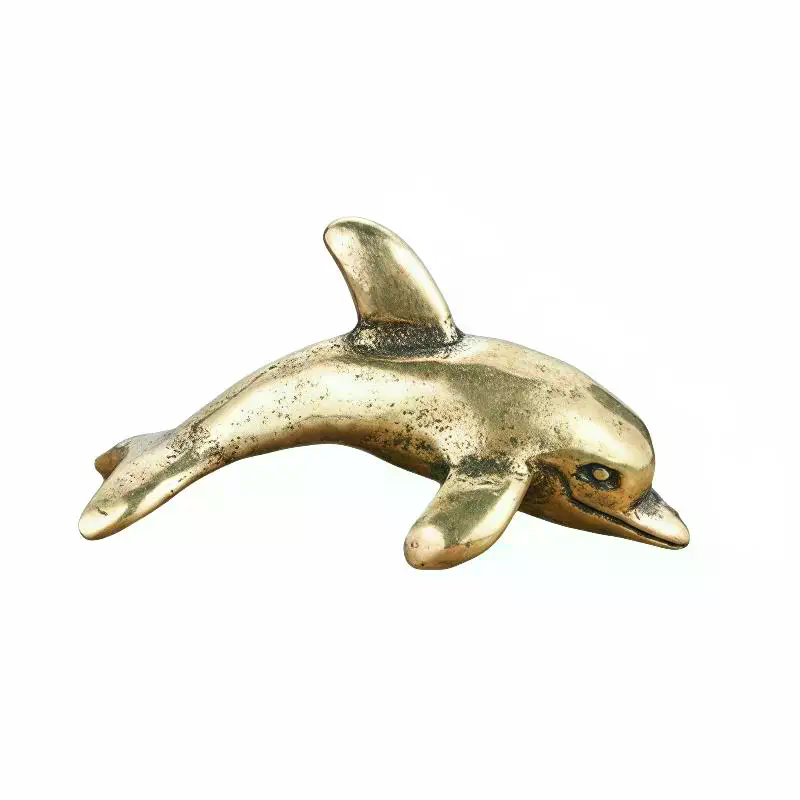 Mosiężna figurka delfina w sty – Aquarium Fish Dolphin recenzja i cena
