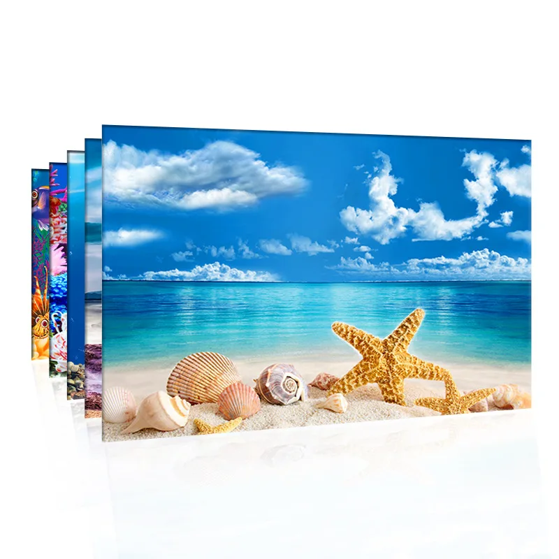 Tło do akwarium 3d naklejka pl – Aquarium Fish Cartoon recenzja i cena