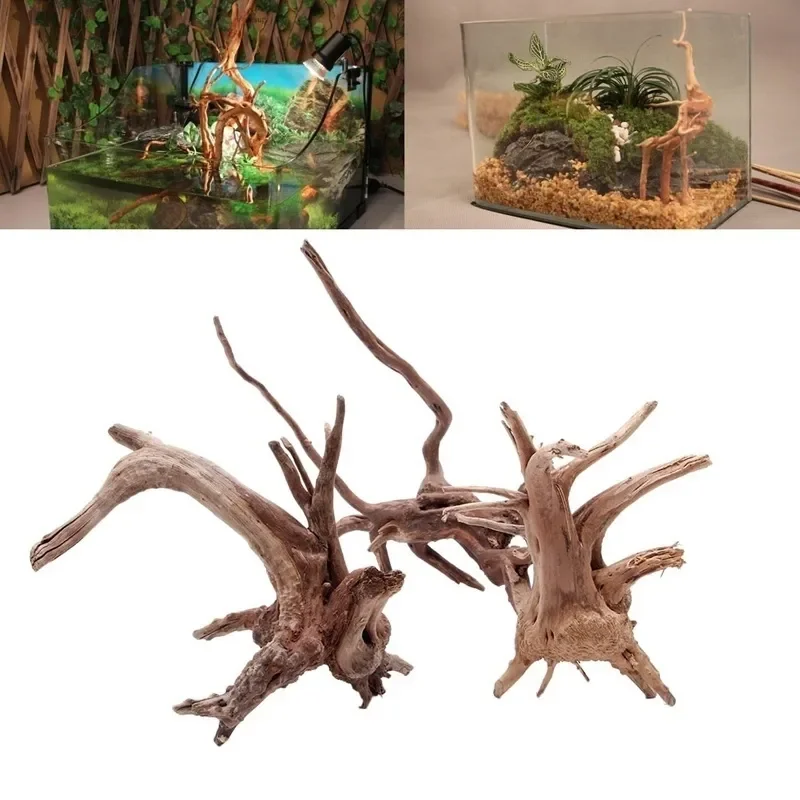 Naturalne drzewo pnia Driftwoo – Aquarium Fish Cartoon recenzja i cena