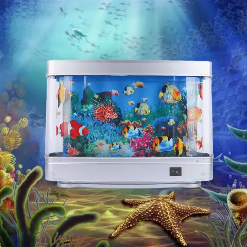 Dynamiczna wirtualna lampa LED – Aquarium Fish Dolphin recenzja i cena