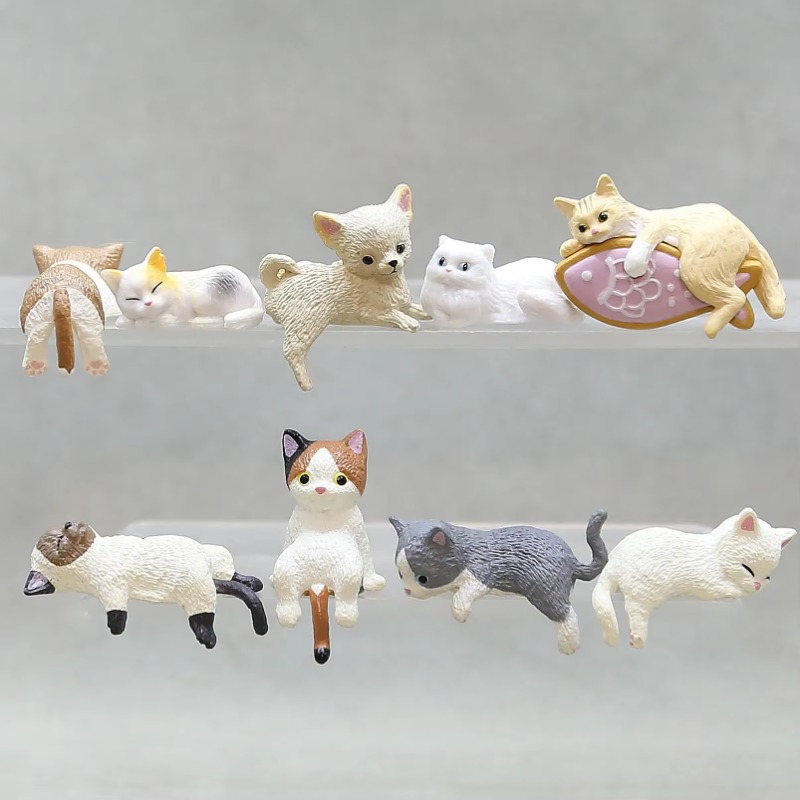1Pc Cute Cartoon Cat PVC Home  – Aquarium Fish Cartoon recenzja i cena