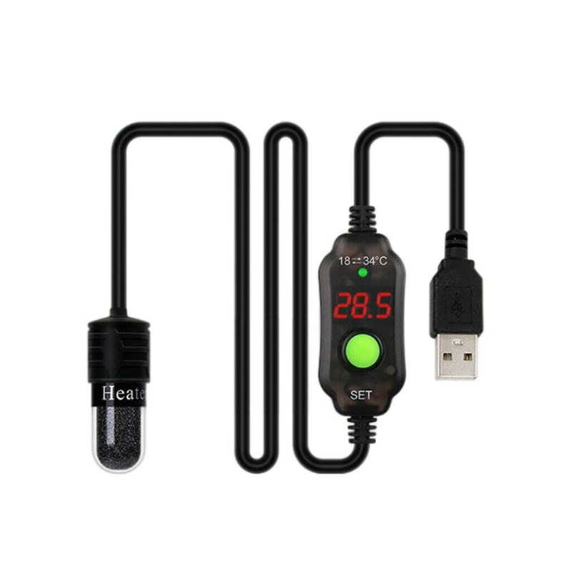 Mini akwarium podgrzewacz USB  – Aquarium Fish Cold Water recenzja i cena