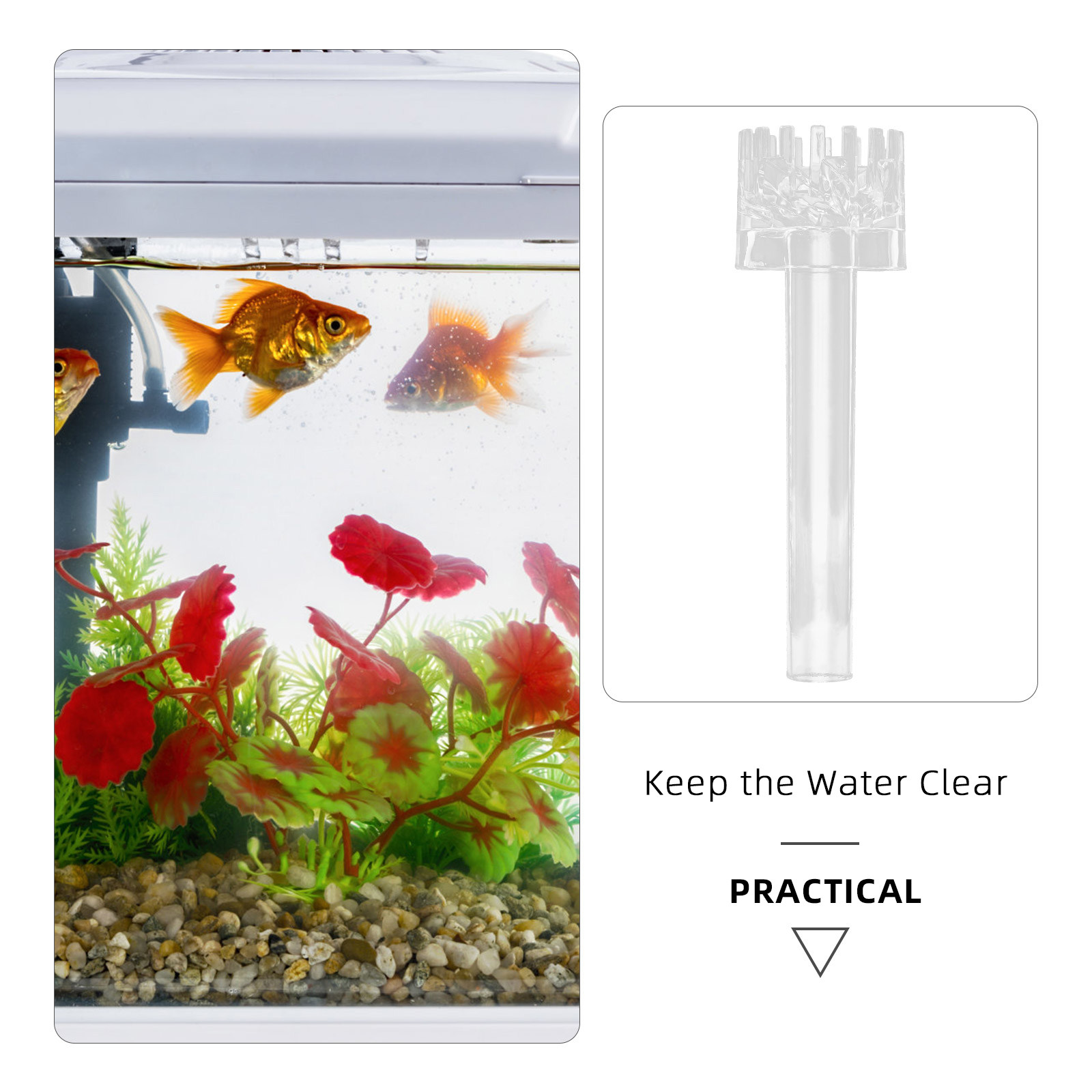 2 szt. Plastikowy procesor do  – Fish Tank Filter recenzja i cena