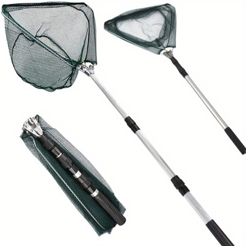 Składany trójkątny podbierak w – Fish Net Handle recenzja i cena