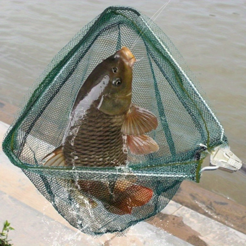 Składany trójkątny podbierak w – Fish Net Handle recenzja i cena