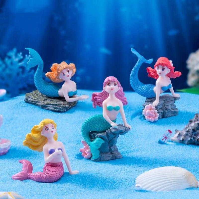4 szt. Plastikowe ozdoby do ak – Aquarium Fish Cartoon recenzja i cena