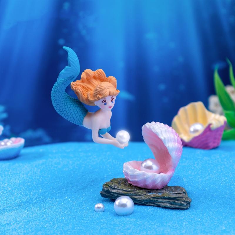 4 szt. Plastikowe ozdoby do ak – Aquarium Fish Cartoon recenzja i cena