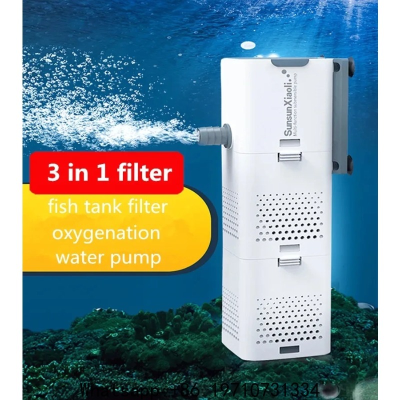 SUNSUN Filtr 3 w 1 do Akwarium – Fish Tank Filter recenzja i cena