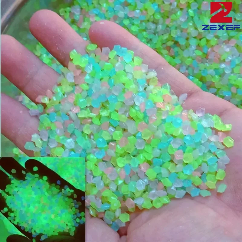 1000szt 3-5mm Świecący piasek  – Aquarium Fish That Glow In The Dark recenzja i cena