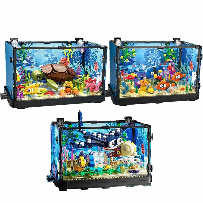 Zestaw klocków do budowy akwar – Aquarium Fish Marine recenzja i cena