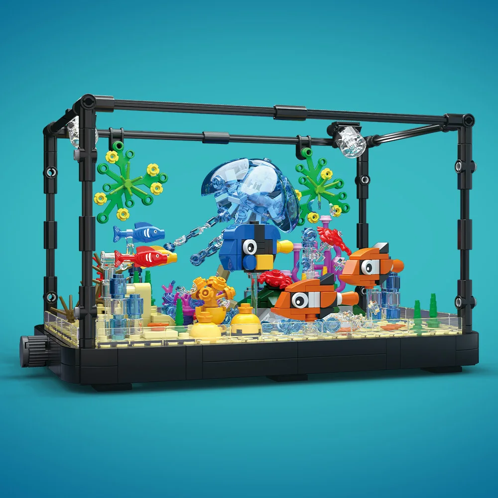 Zestaw klocków do budowy akwar – Aquarium Fish Marine recenzja i cena