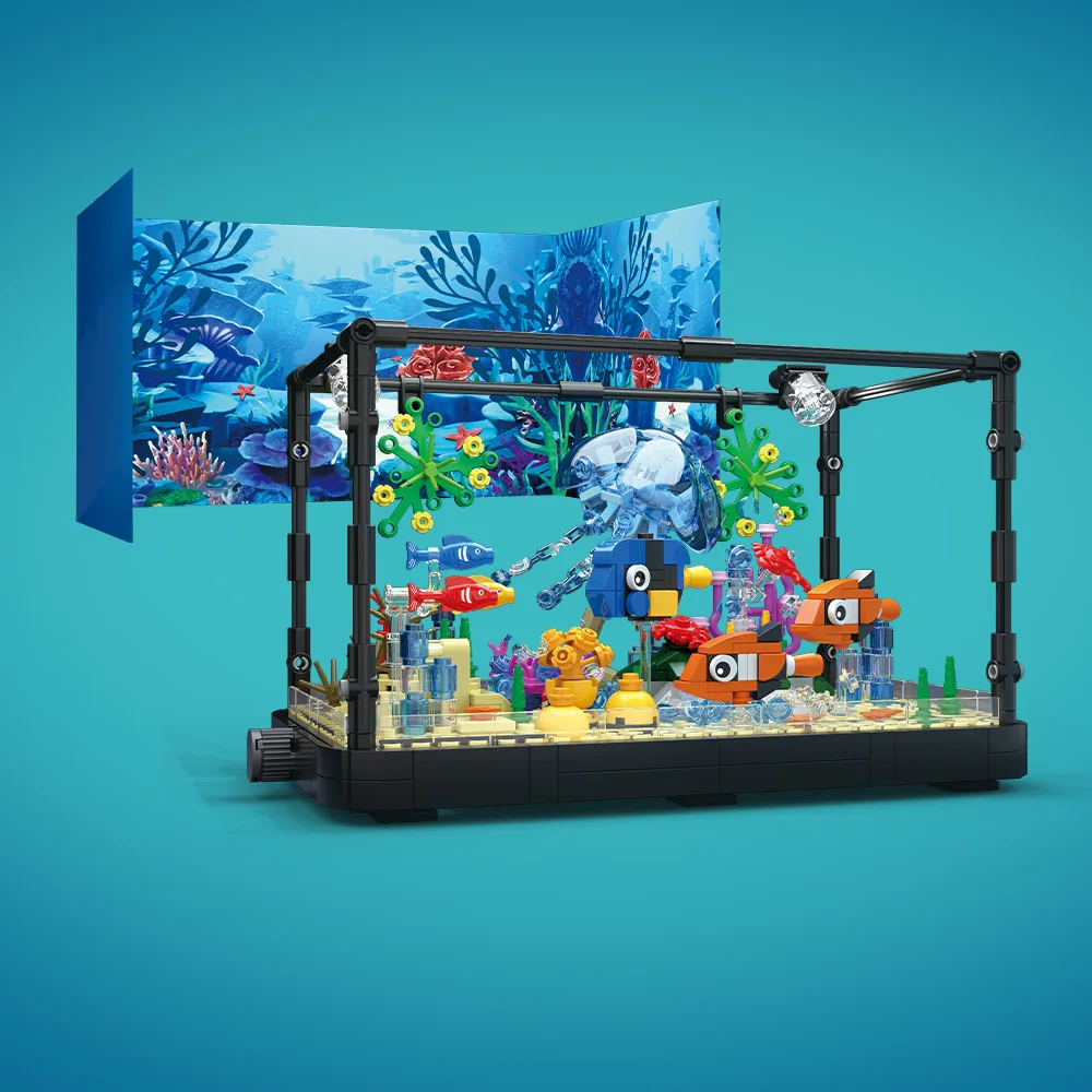 Zestaw klocków do budowy akwar – Aquarium Fish Marine recenzja i cena