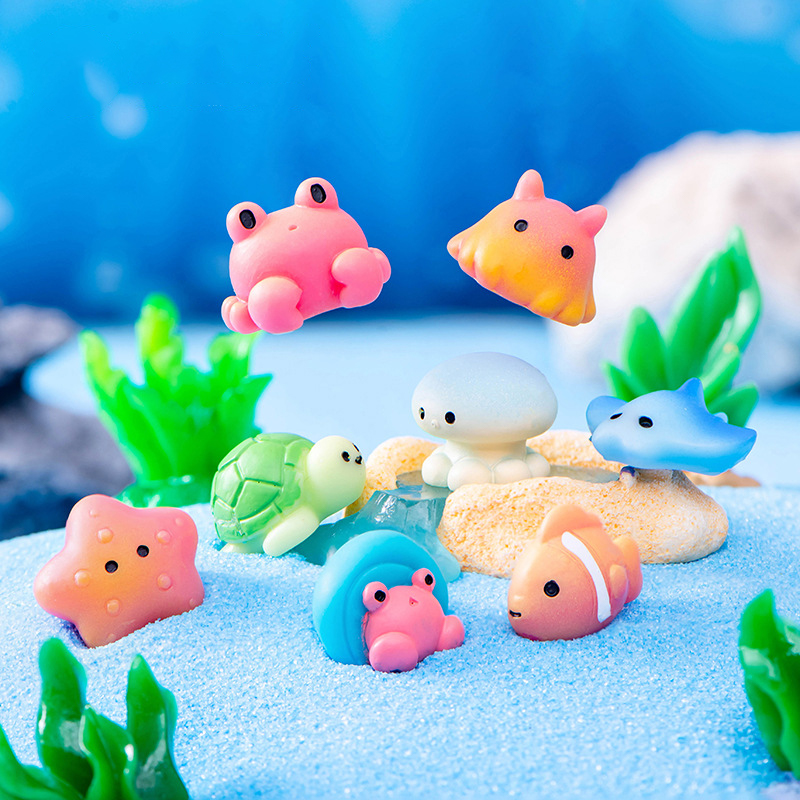 1 szt. Kreatywna żywiczna figu – Aquarium Fish Dolphin recenzja i cena