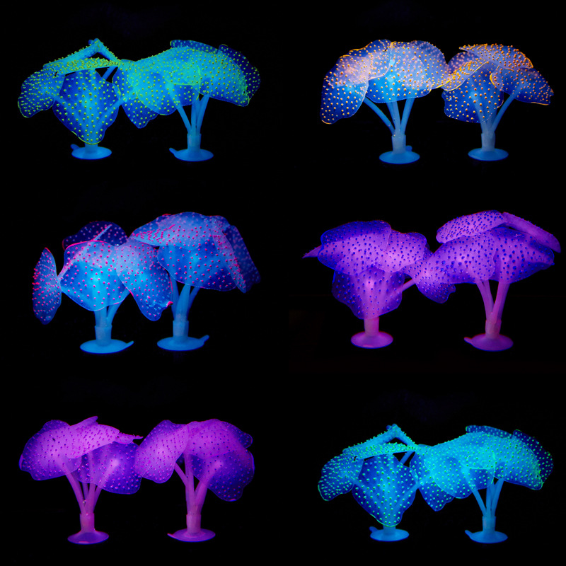 Silikonowa ozdoba akwariowa w  – Aquarium Fish That Glow In The Dark recenzja i cena